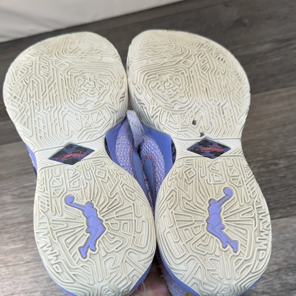 NIKE LeBron XX Purple and Gold” men’s size 8 (j208)